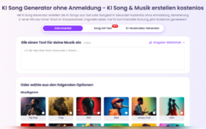 Vidnoz KI Song Generator
